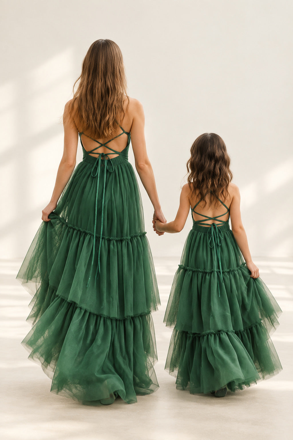 SS Girl's Dress Wendy Dress (forest tulle)