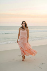 SS Women's Dress Women's Wendy Dress (vibrant coral muslin)