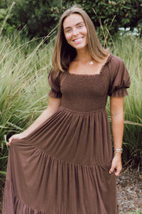 SS Women's Dress Women's Elle Dress (cocoa tulle)