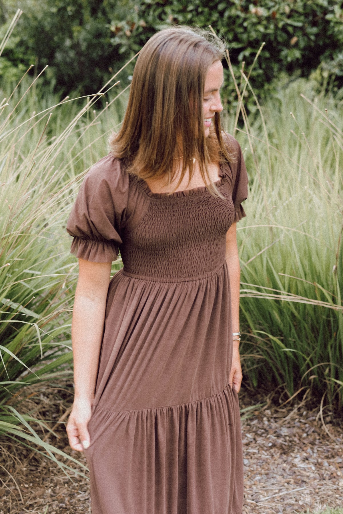 SS Women's Dress Women's Elle Dress (cocoa tulle)
