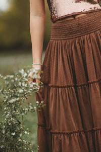 SS Women's Bottoms Women's Jolie Skirt (cocoa tulle)