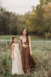 SS Women's Bottoms Women's Jolie Skirt (cocoa tulle)