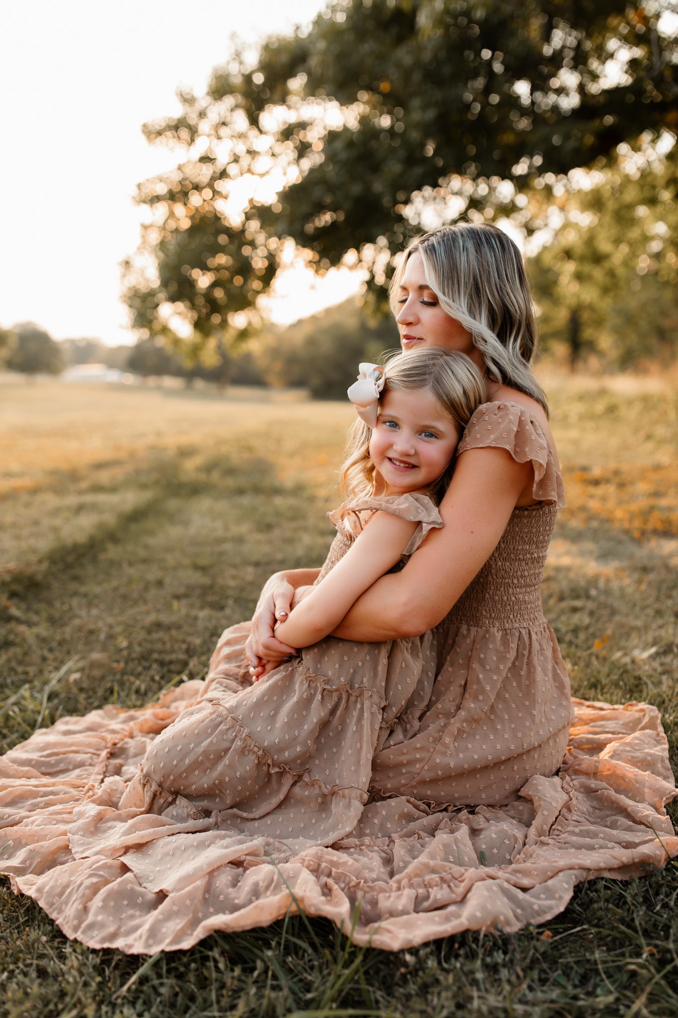 Women's Pia Dress (mocha swiss dot) – INDIE BLUE