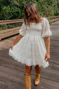 SS Women's Dress Women's Karina Mini (ivory chiffon)