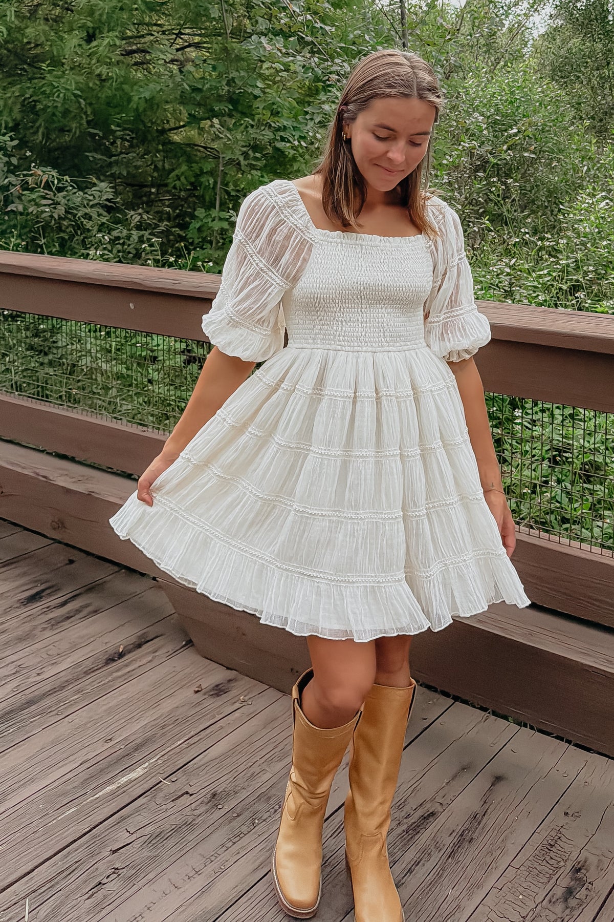 SS Women's Dress Women's Karina Mini (ivory chiffon)