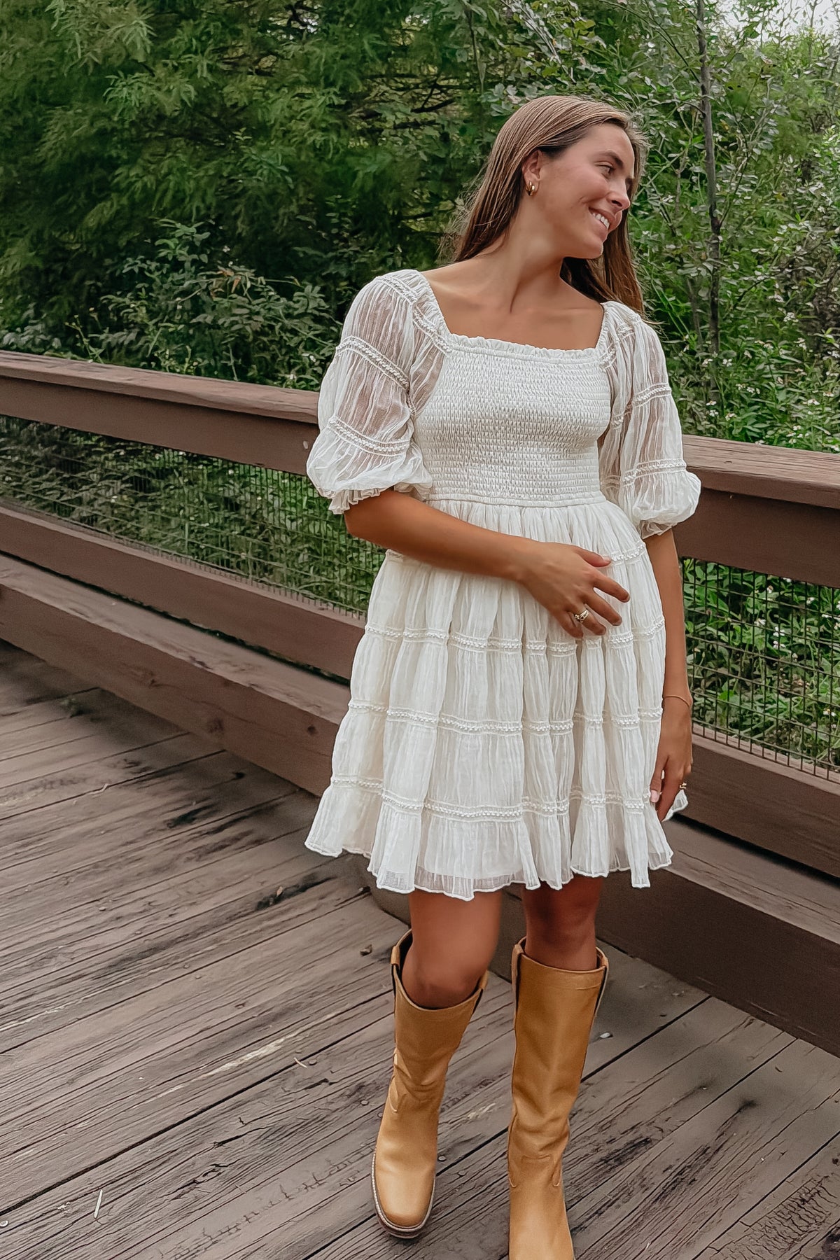 SS Women's Dress Women's Karina Mini (ivory chiffon)