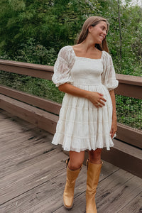 SS Women's Dress Women's Karina Mini (ivory chiffon)