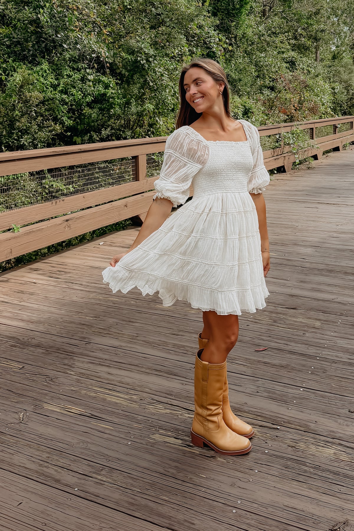 SS Women's Dress Women's Karina Mini (ivory chiffon)