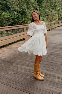 SS Women's Dress Women's Karina Mini (ivory chiffon)