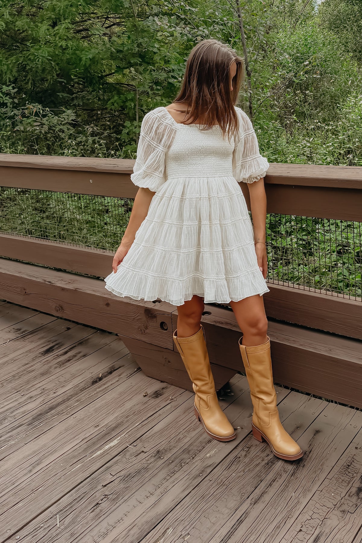 SS Women's Dress Women's Karina Mini (ivory chiffon)