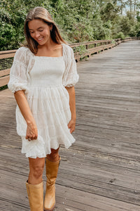 SS Women's Dress Women's Karina Mini (ivory chiffon)