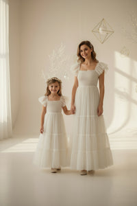 SS Women's Dress Women's Marabella Dress (antique ivory tulle)