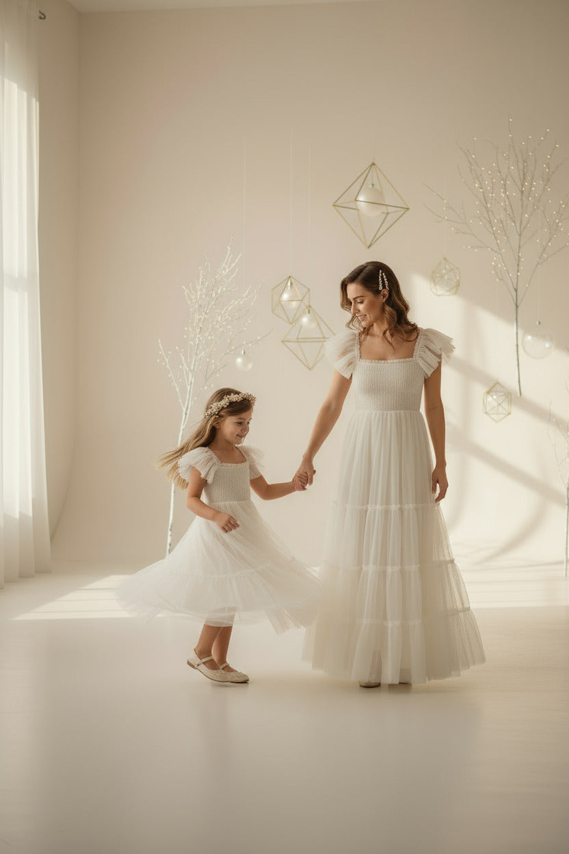 SS Women's Dress Women's Marabella Dress (antique ivory tulle)