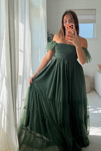 SS Women's Dress Women's Marabella Dress (forest tulle)