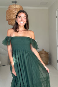 SS Women's Dress Women's Marabella Dress (forest tulle)