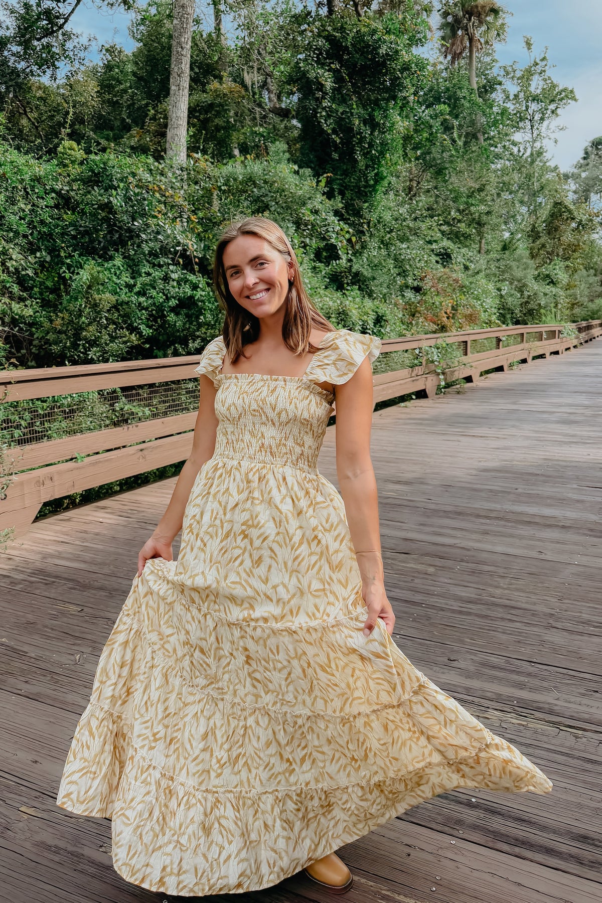 SS Women's Dress Women's Marabella Dress (golden fields)