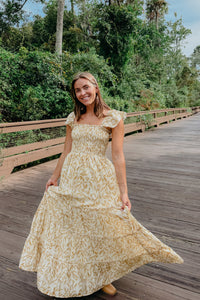 SS Women's Dress Women's Marabella Dress (golden fields)
