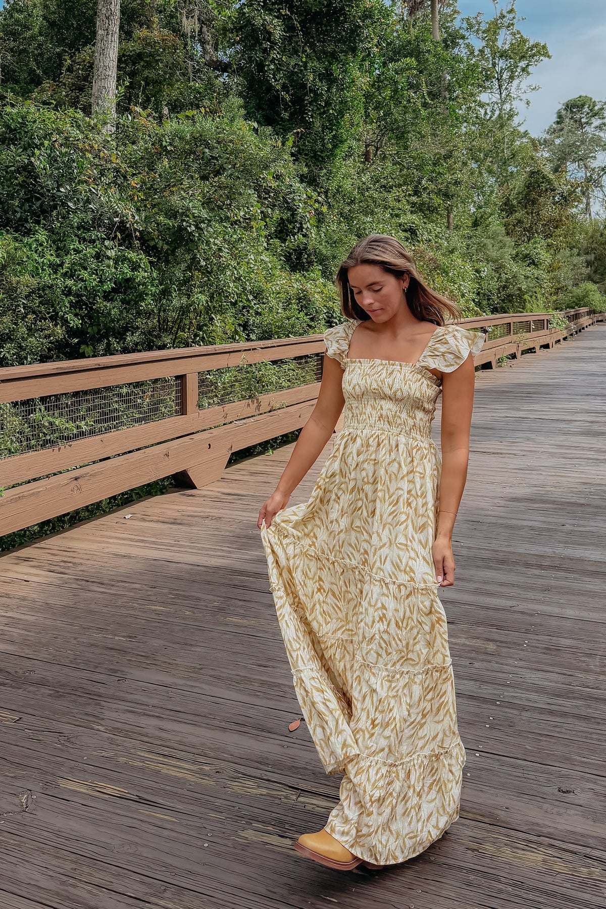 SS Women's Dress Women's Marabella Dress (golden fields)