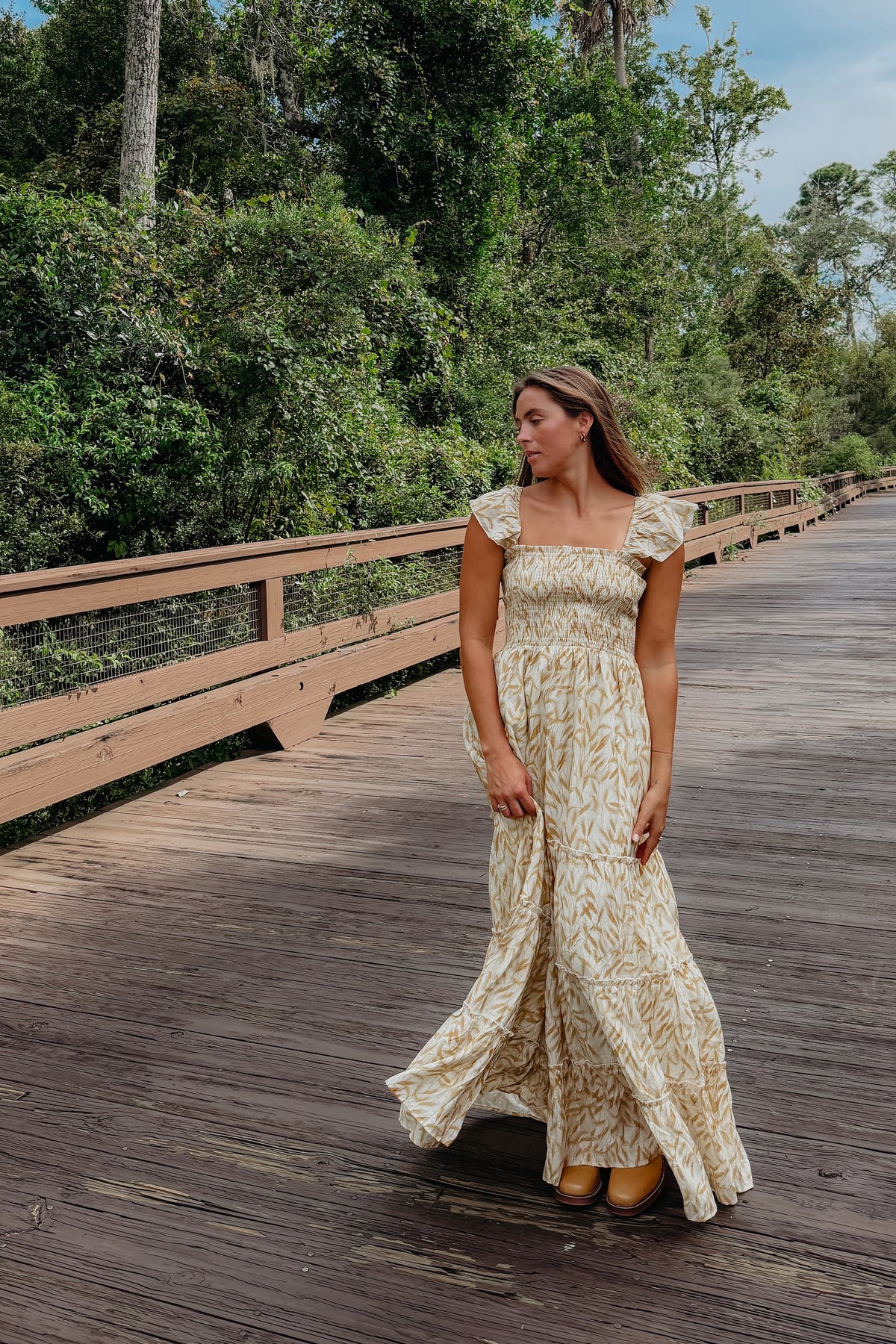 SS Women's Dress Women's Marabella Dress (golden fields)
