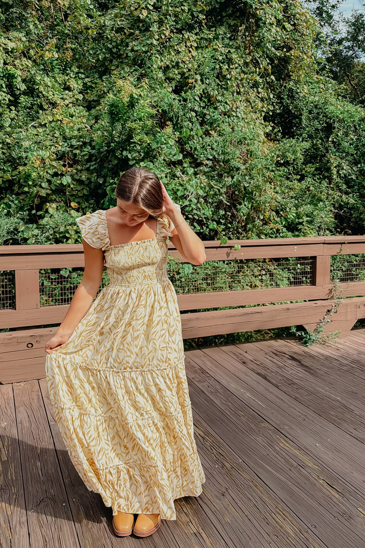 SS Women's Dress Women's Marabella Dress (golden fields)