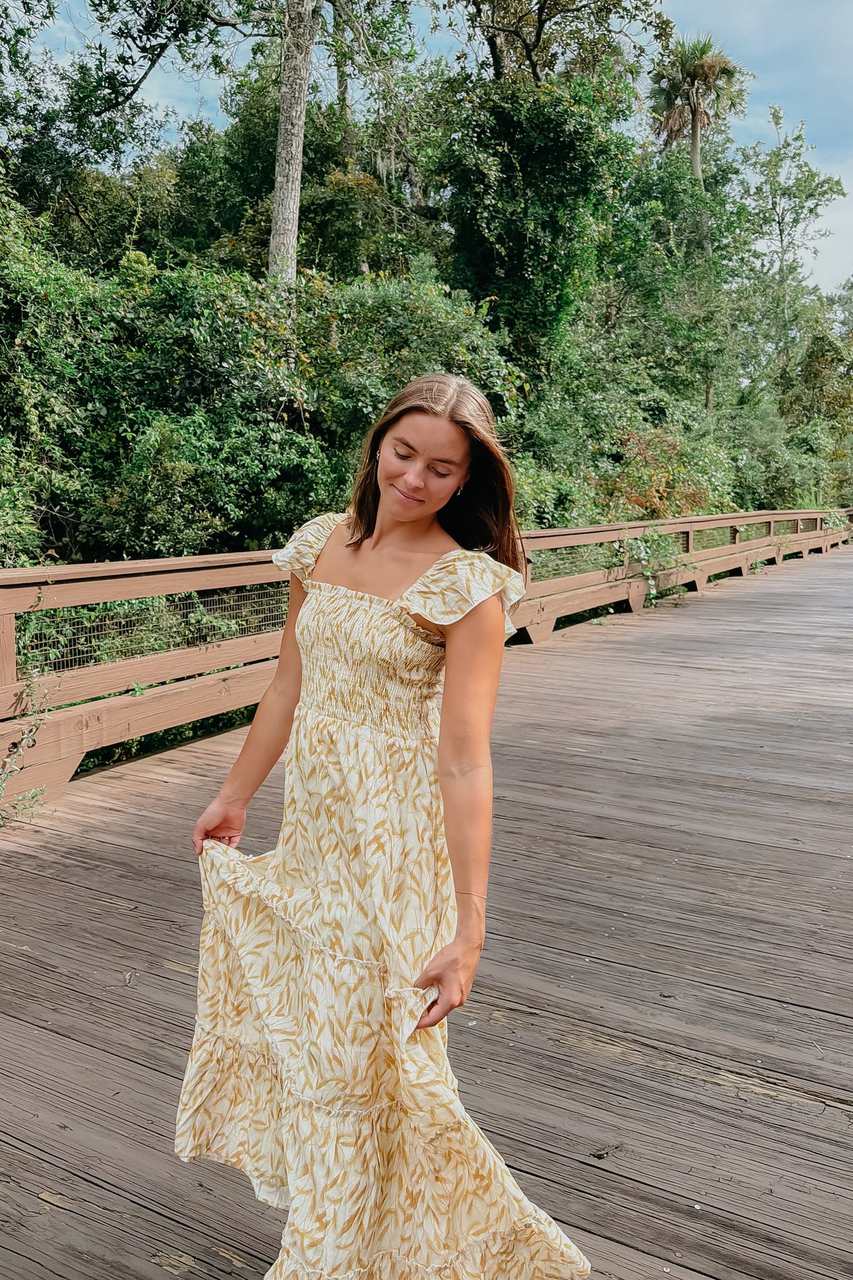 SS Women's Dress Women's Marabella Dress (golden fields)