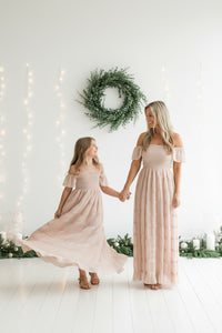 SS Women's Dress Women's Marabella Dress (soft pink chiffon)