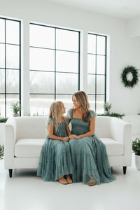 SS Women's Dress Women's Marabella Dress (soft teal tulle)