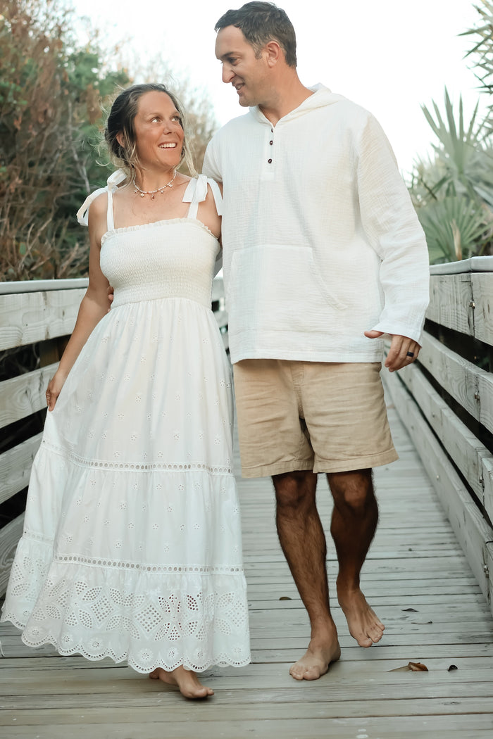 SS Women's Dress Women's Mary Dress (white eyelet)