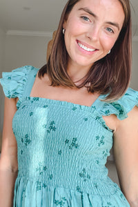 SS Women's Pia Dress Jade Bloom