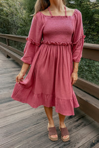 SS Women's Dress Women's Pippa Dress (rose muslin)
