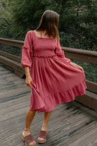 SS Women's Dress Women's Pippa Dress (rose muslin)