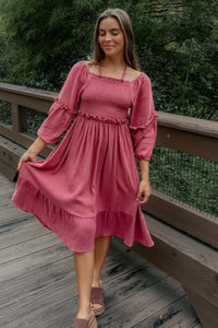 SS Women's Dress Women's Pippa Dress (rose muslin)