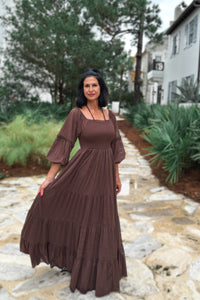 SS Women's Dress Women's Pippa Maxi (cocoa tulle)