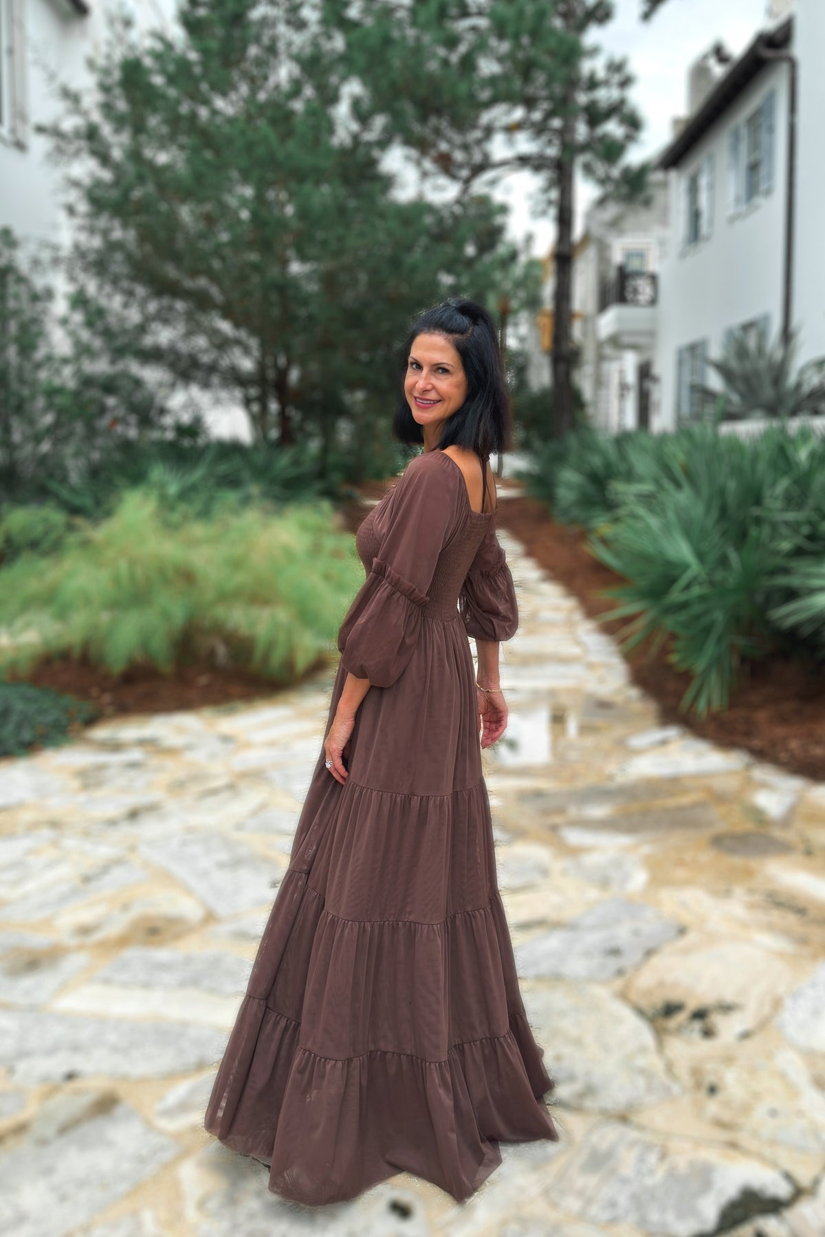 SS Women's Dress Women's Pippa Maxi (cocoa tulle)