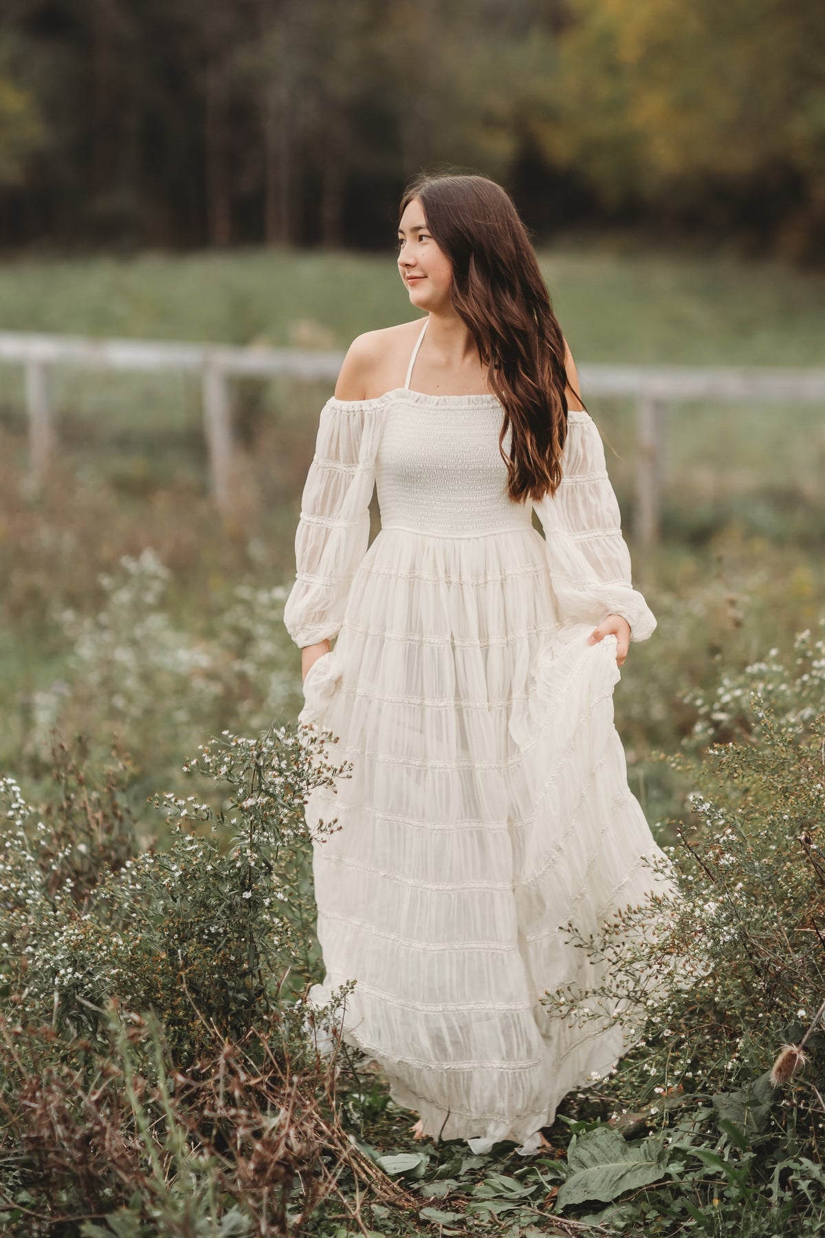SS Women's Dress Women's Pippa Maxi (ivory chiffon)