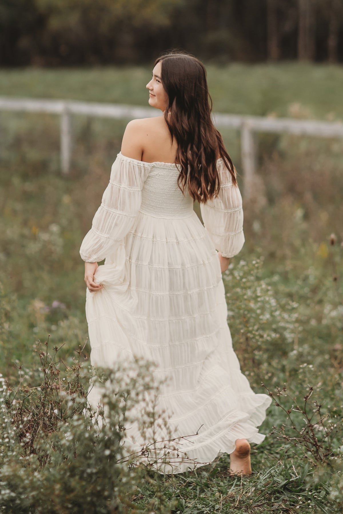 SS Women's Dress Women's Pippa Maxi (ivory chiffon)