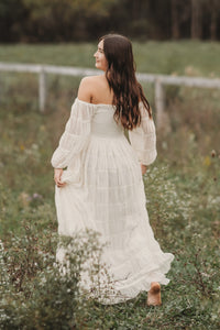 SS Women's Dress Women's Pippa Maxi (ivory chiffon)