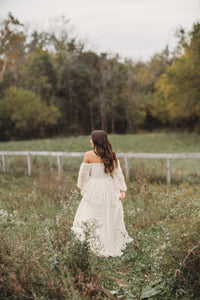SS Women's Dress Women's Pippa Maxi (ivory chiffon)