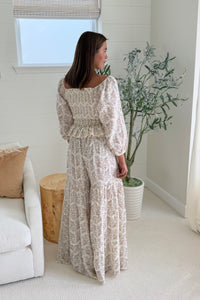 SS Women's Top Women's Pippa Top (mocha mist floral)
