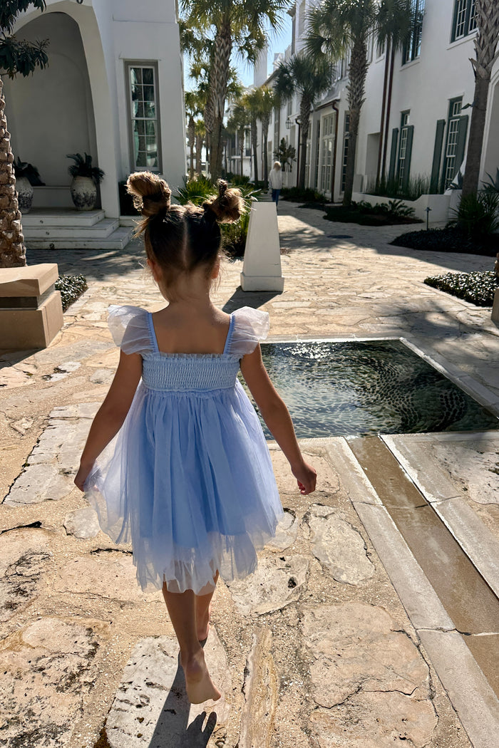 SS Girl's Dress Juliet Dress (periwinkle tulle)