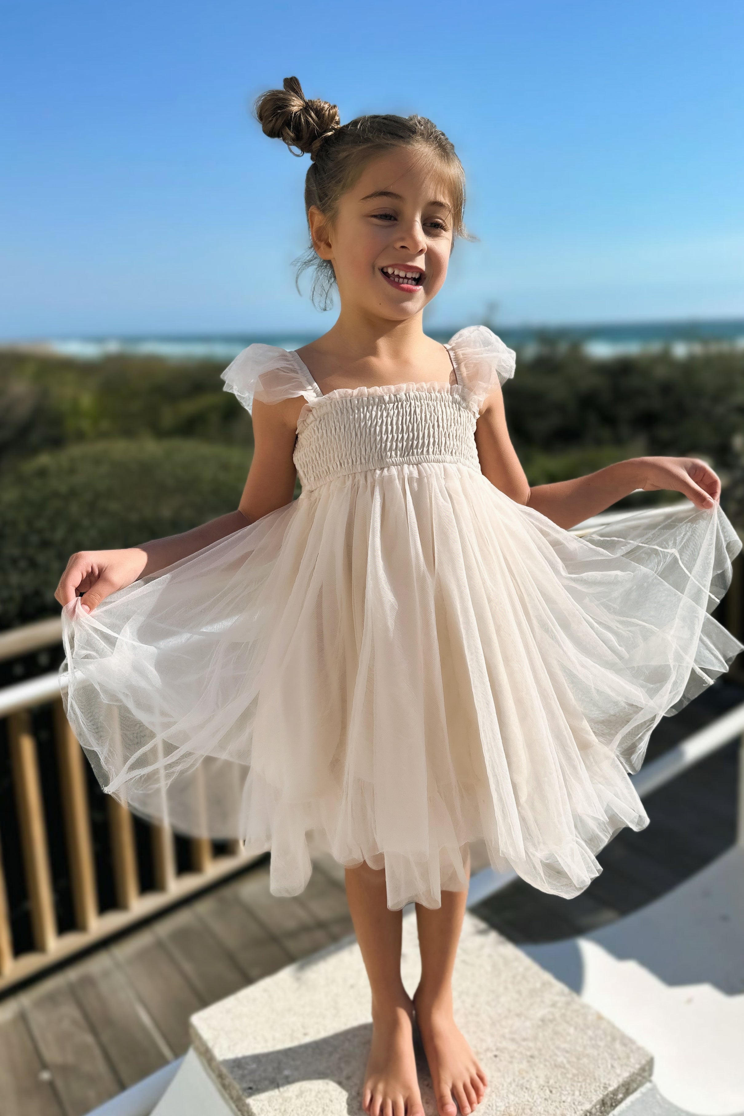 JILTU petit frill tulle dress 0サイズ ジルチュ Juliet Dress (ballet tulle) – INDIE BLUE