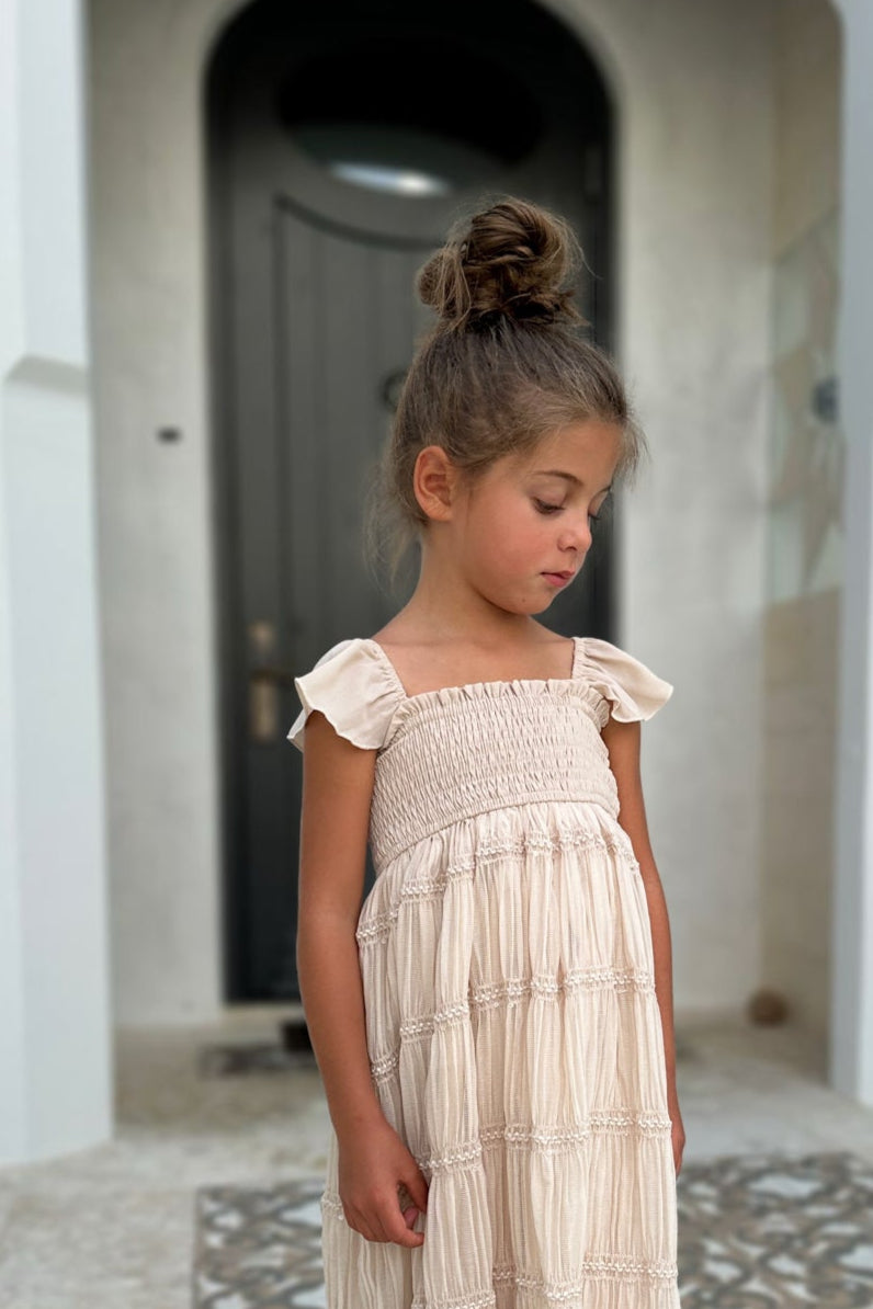 INDIE BLUE Dresses Marabella Dress (natural chiffon)