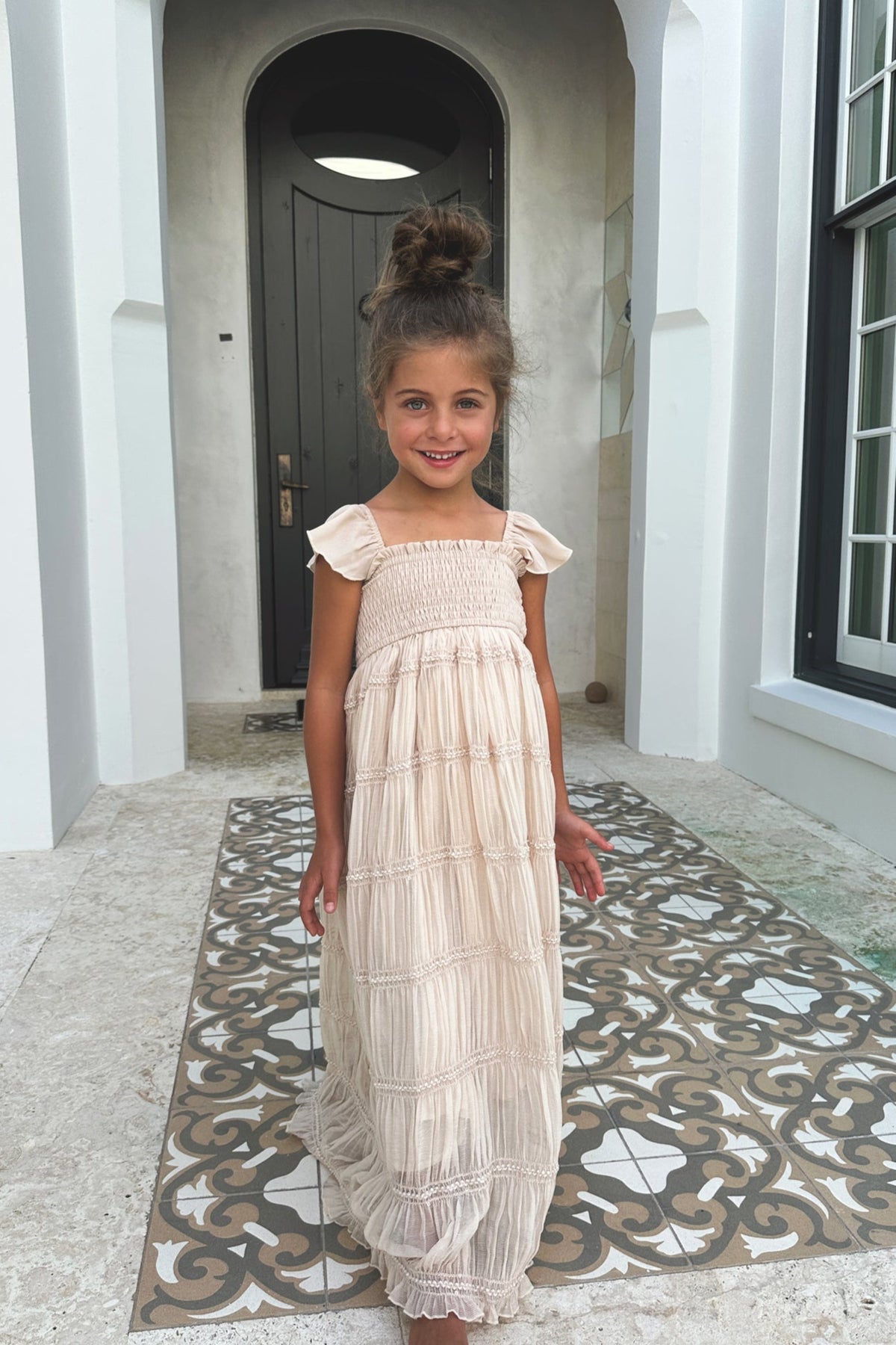 INDIE BLUE Dresses Marabella Dress (natural chiffon)