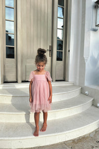 INDIE BLUE Dresses Fawn Dress (soft pink tulle)