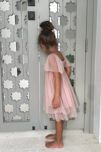 INDIE BLUE Dresses Fawn Dress (soft pink tulle)