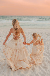 Wendy Dress (sand muslin)