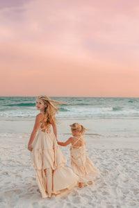 Wendy Dress (sand muslin)