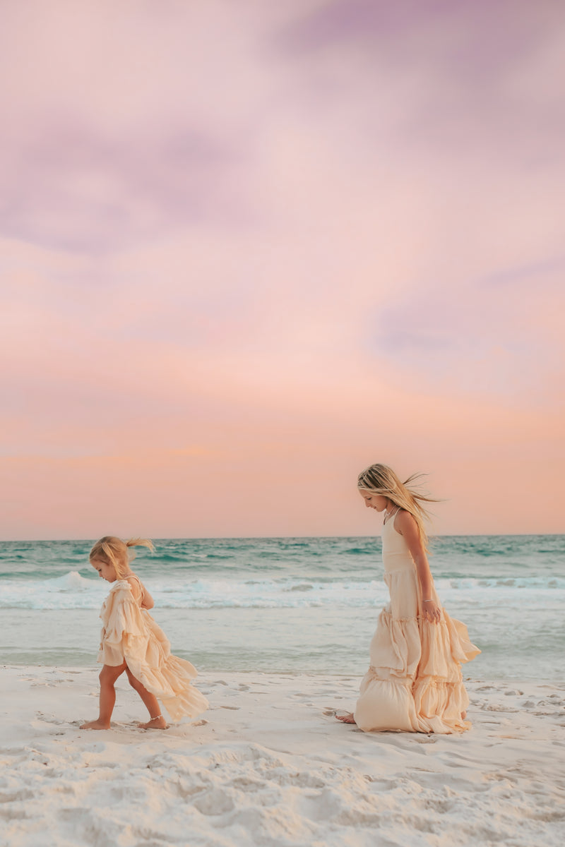 Wendy Dress (sand muslin)