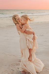 Wendy Dress (sand muslin)