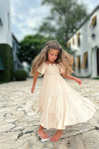 Winnie Lace Dress (natural)